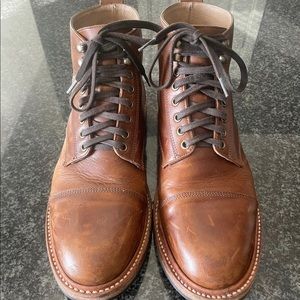 Taylor Stitch Moto Boots Size 10